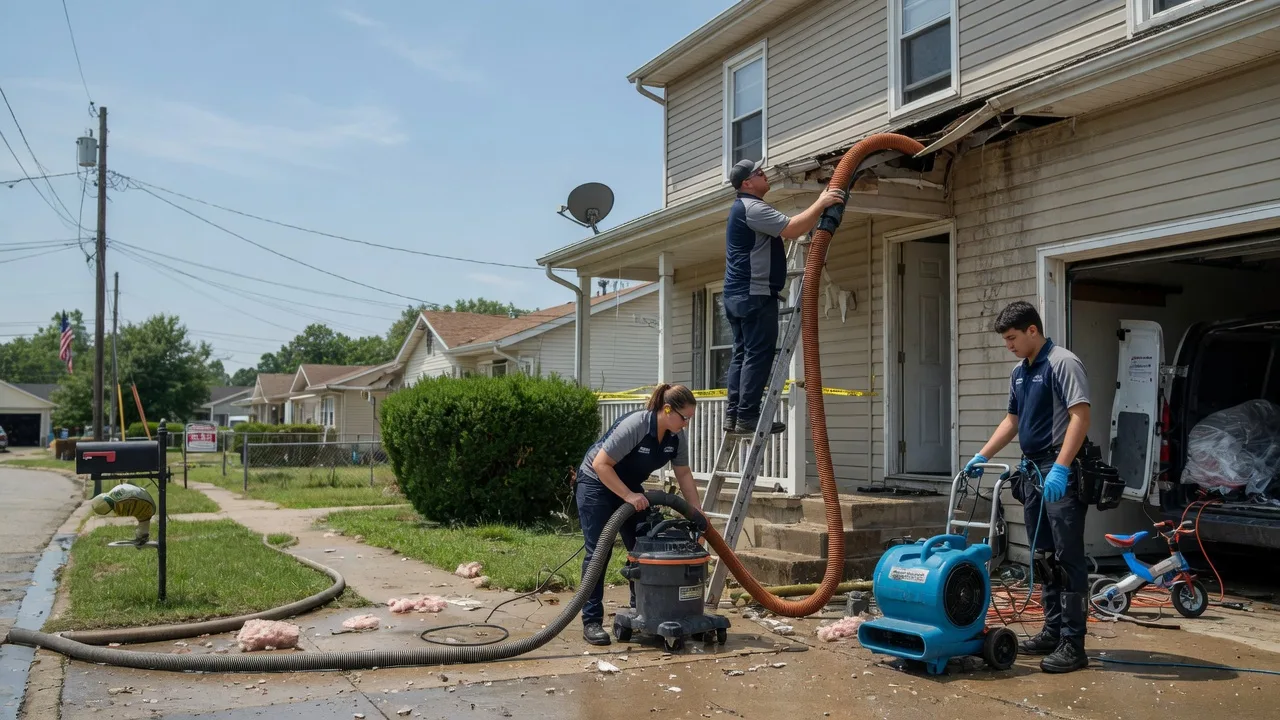 Water Damage Restoration in Roseville, OH near me